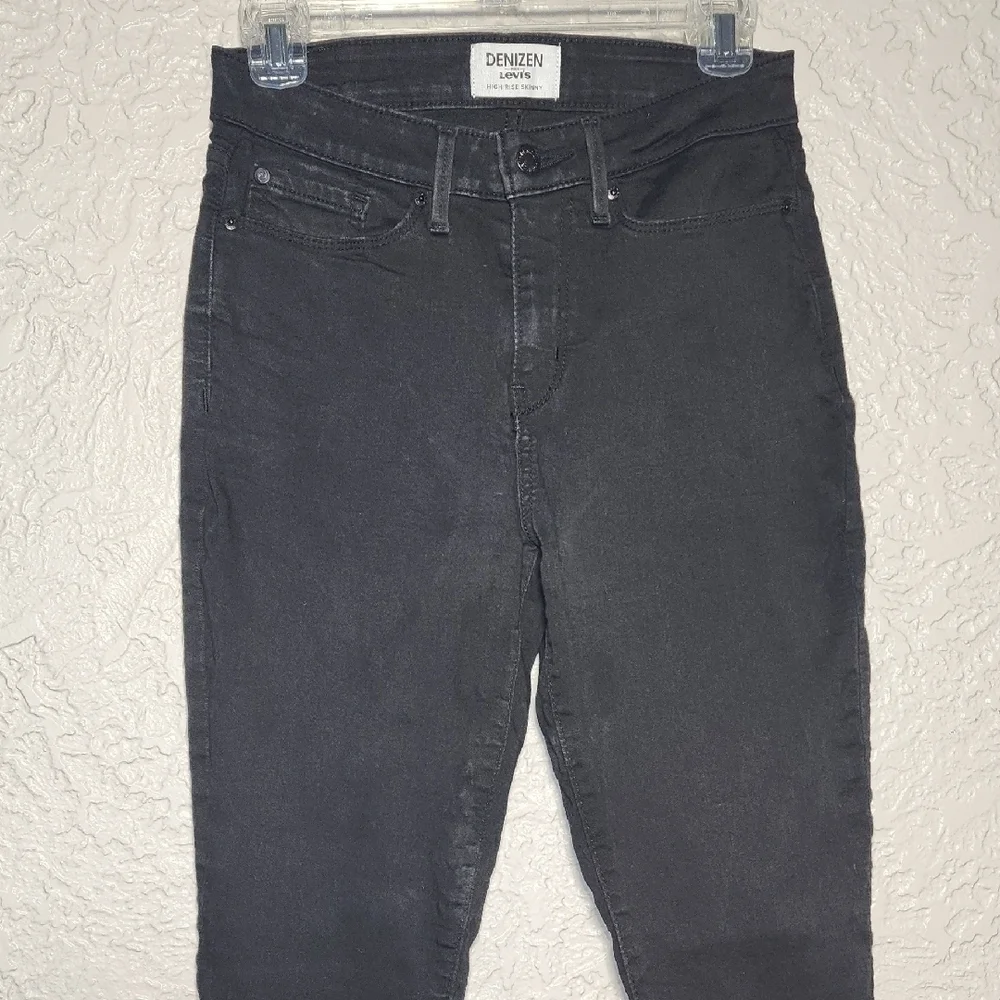 Good American Black High Rise Jeans